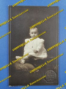 Fotografía antigua: FOTOGRAFIA ÑIÑA FAMILIA DEL ILUSTRE ARTURO BOTEY I BADIA-BADALONA-circa 1900-1930 FOTOGRAFO XATART